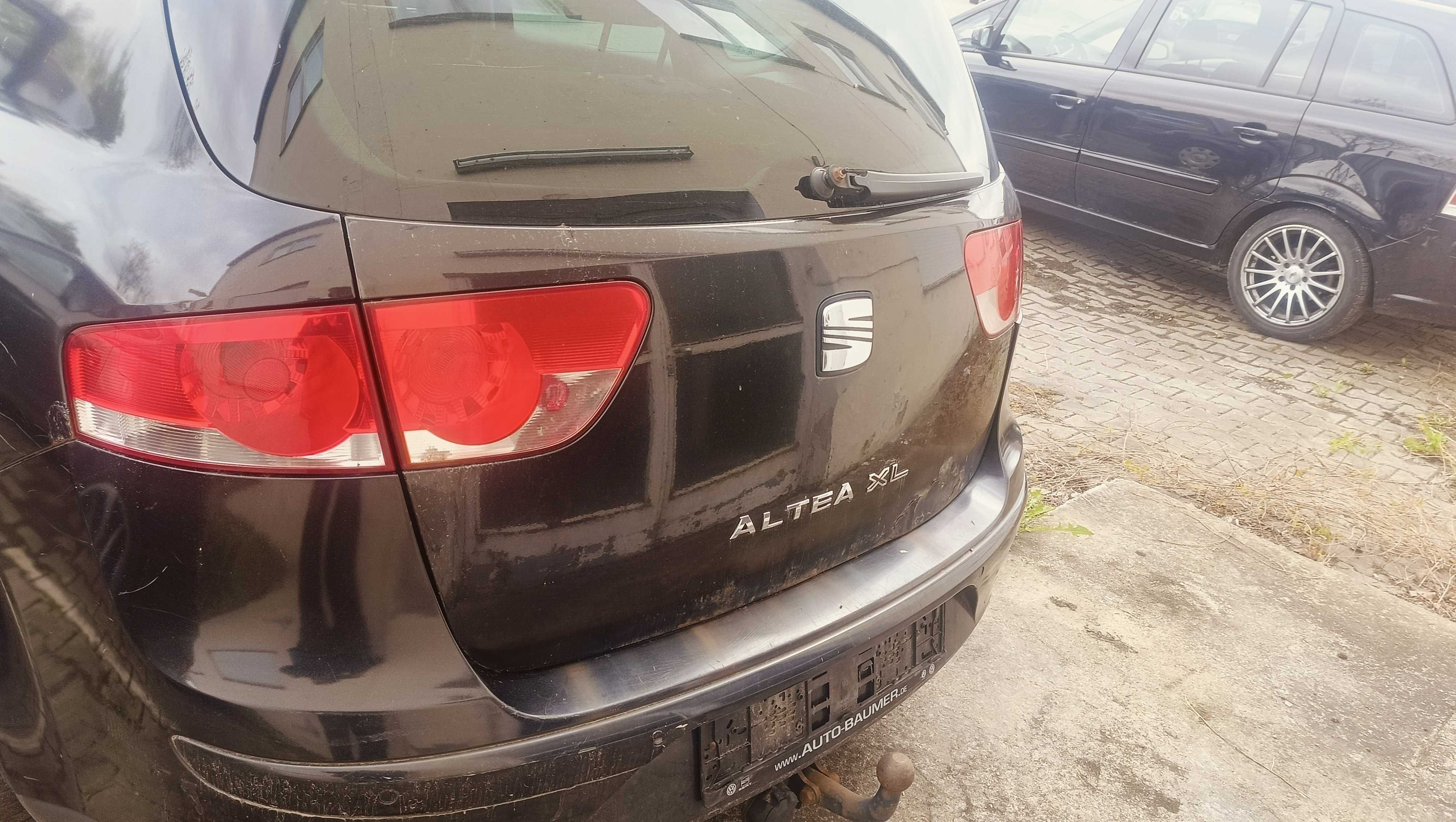 seat altea xl diesel 2007r samochód na części lub w całości