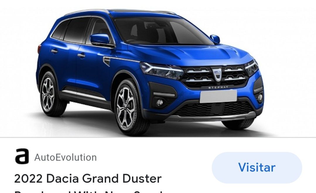 Grelha Dacia grand Duster 2022