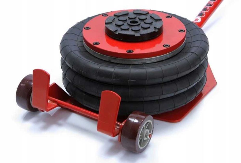 Podnośnik Pneumatyczny 3500kg Typu Bałwanek 3.5T + GUMA ANTYPOŚLIZGOWA