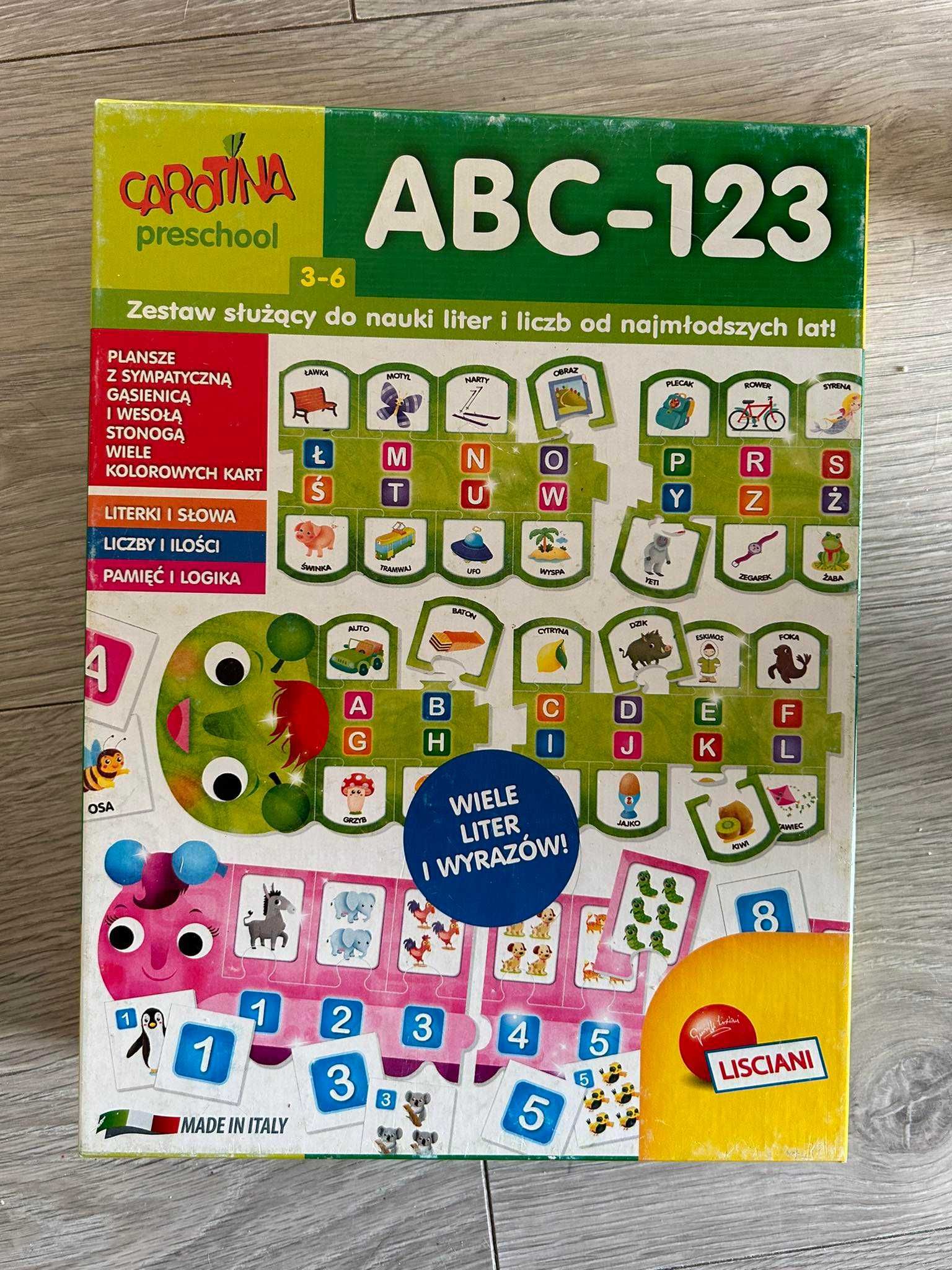 ABC - 123 układanka edukacyjna