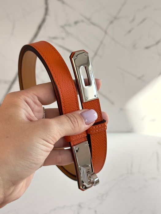 Ремінь Hermes Kelly Belt epsom, пояс ермес келлі, ремень келли