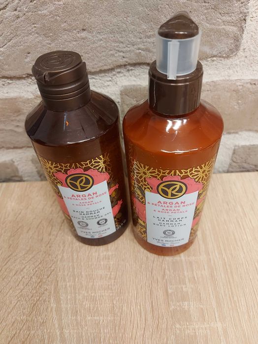 Zestaw kosmetyków - żel pod prysznic i balsam do ciała Yves Rocher