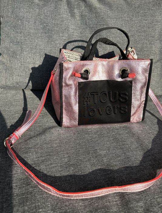 Tous Torebka Amaya różowa torebka torba Tous