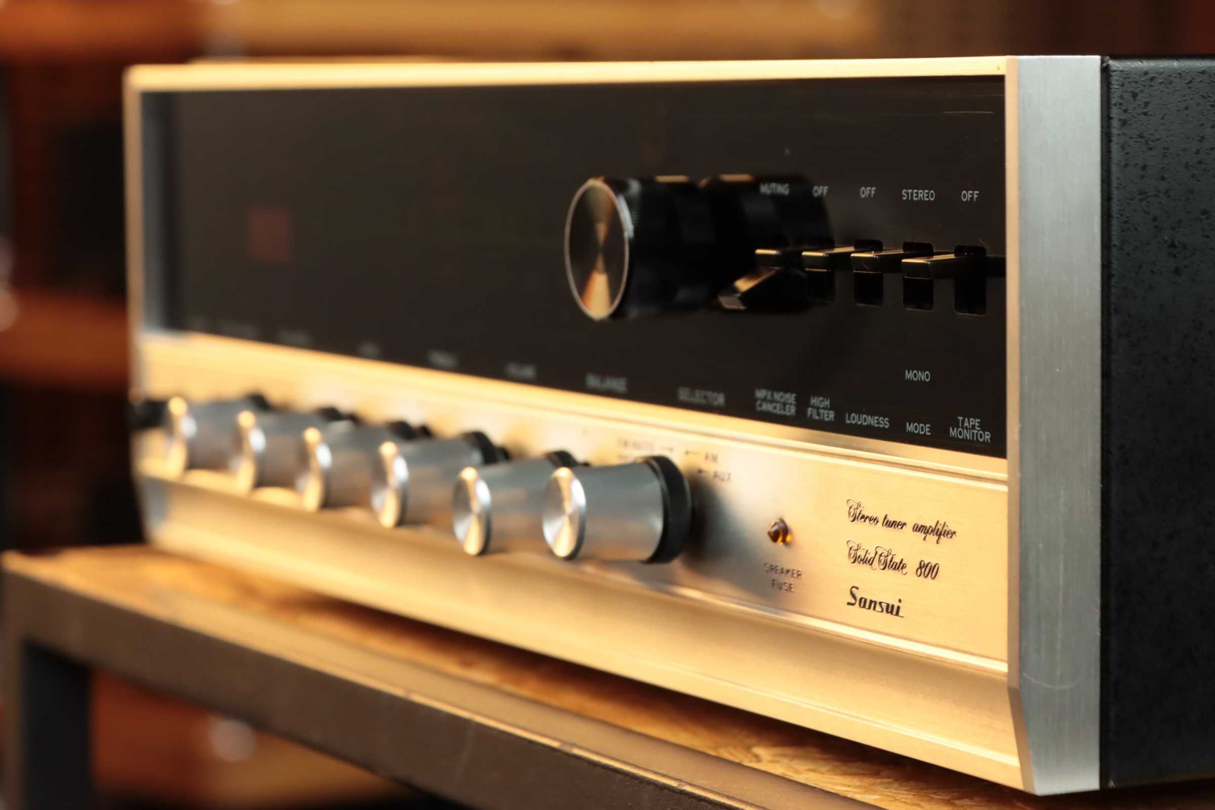 Amplificador Sansui - Solid State 800