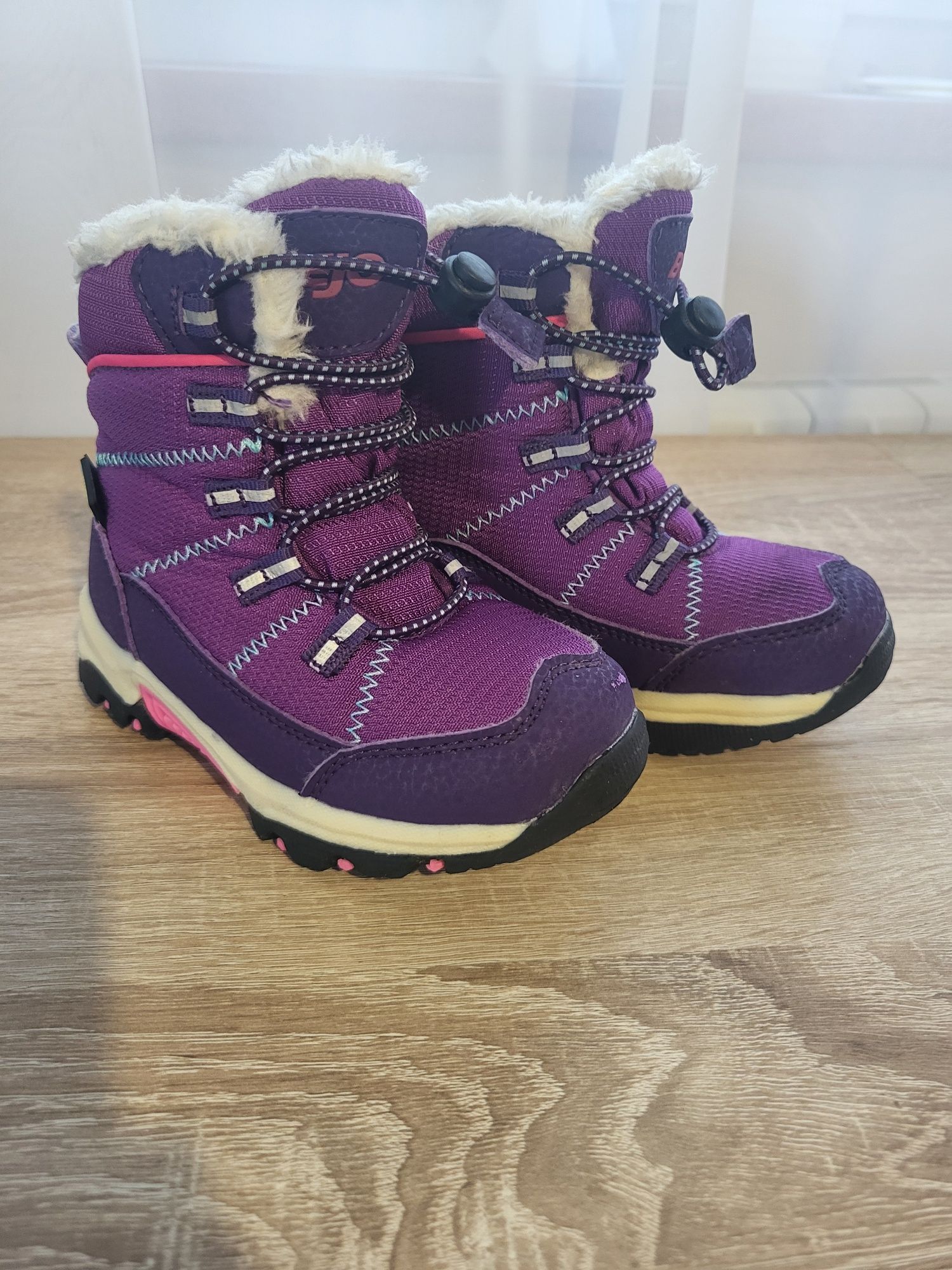 Buty zimowe śniegowce rozm 25 Bejo dziewczęce wodoodporne