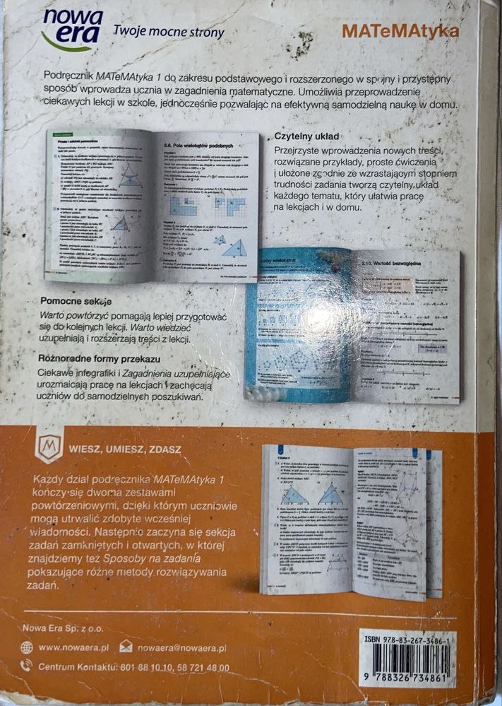 Podręcznik MATeMAtyka 1 zakres podstawowy i rozszerzony