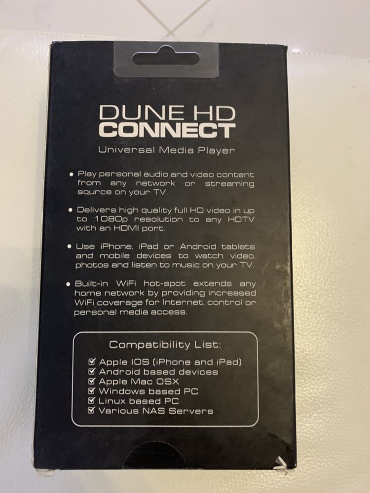 Медиаплеер Dune HD connect
