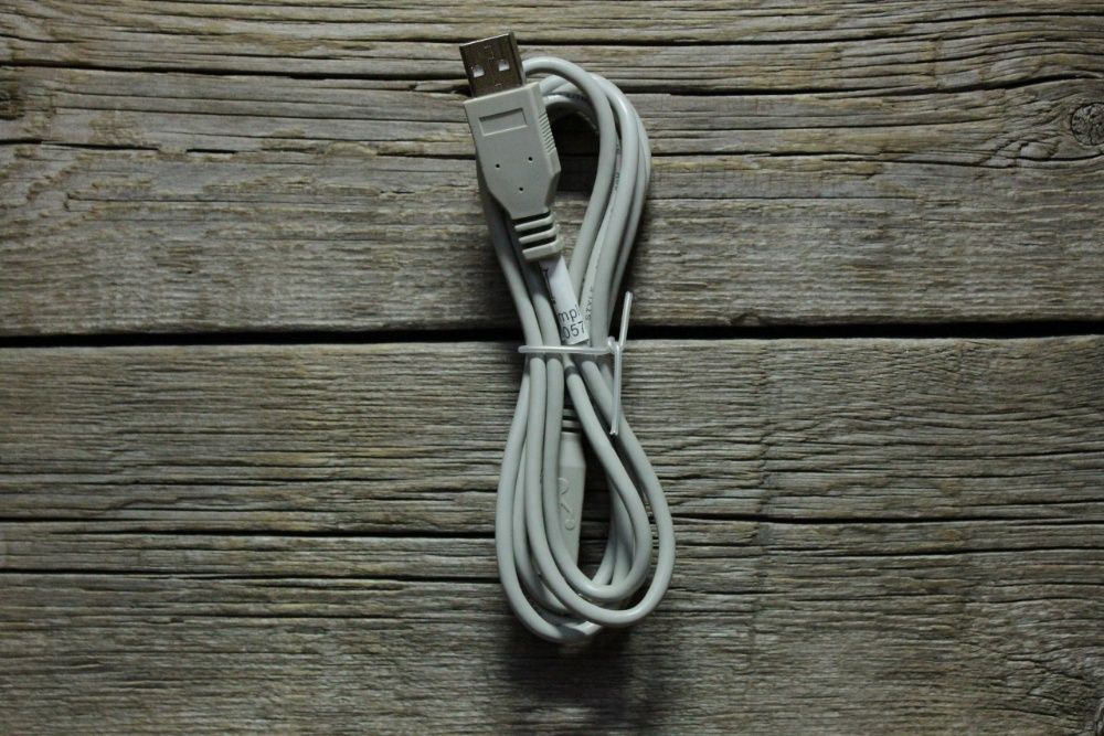 Кабель AM-BM USB 2.0 AWM E101344 STYLE 2725 (Серый) 1.5 м