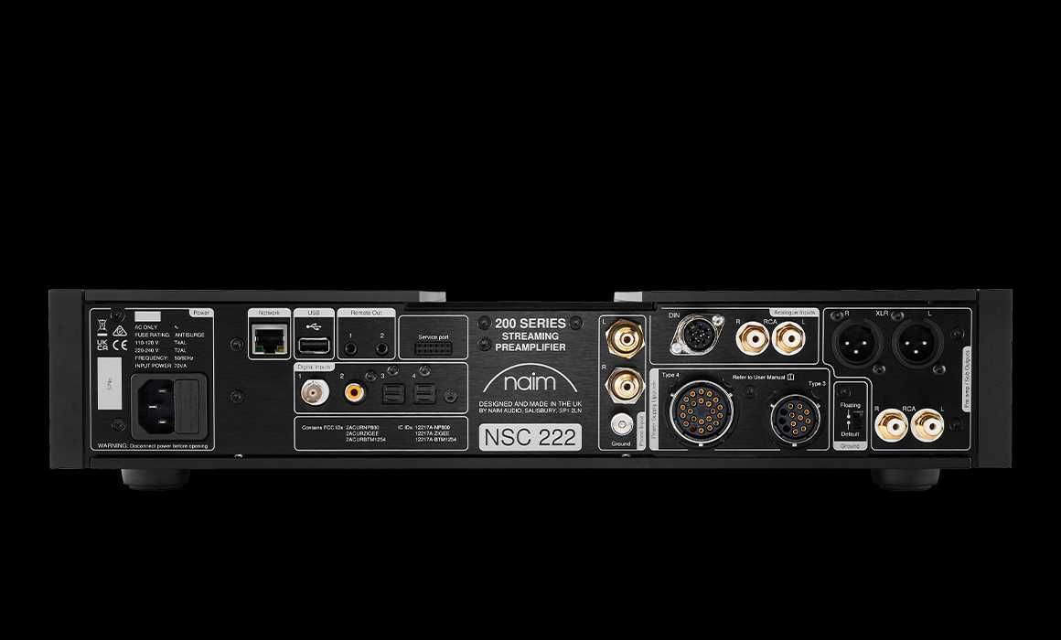 Підсилювач попередній стример Naim NSC 222