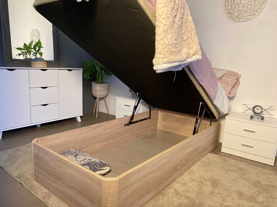 SOMIER NOVO – Grande Capacidade • Design Moderno • Envio Incluído