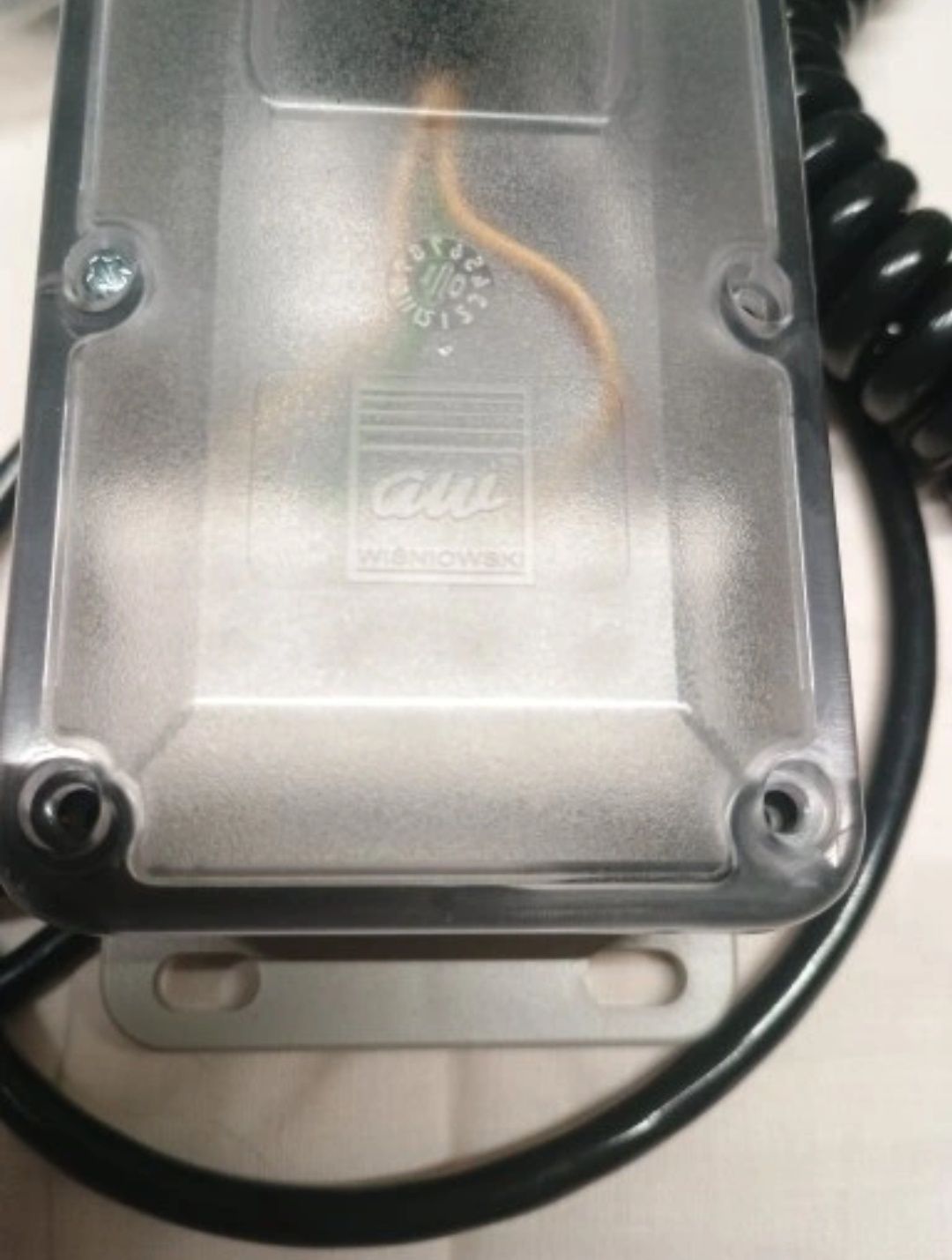 LAD 4 WITT Kabel spiralny z puszką do listwy optycznej bram Wiśniowski