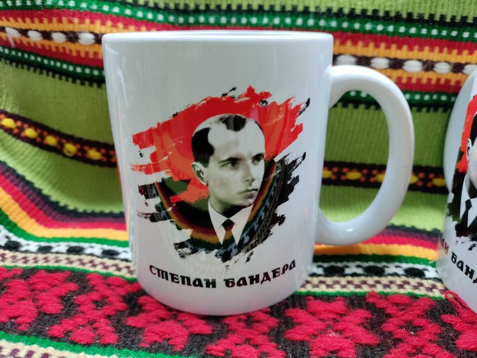 Кружка керамічна з С.Бандерою
