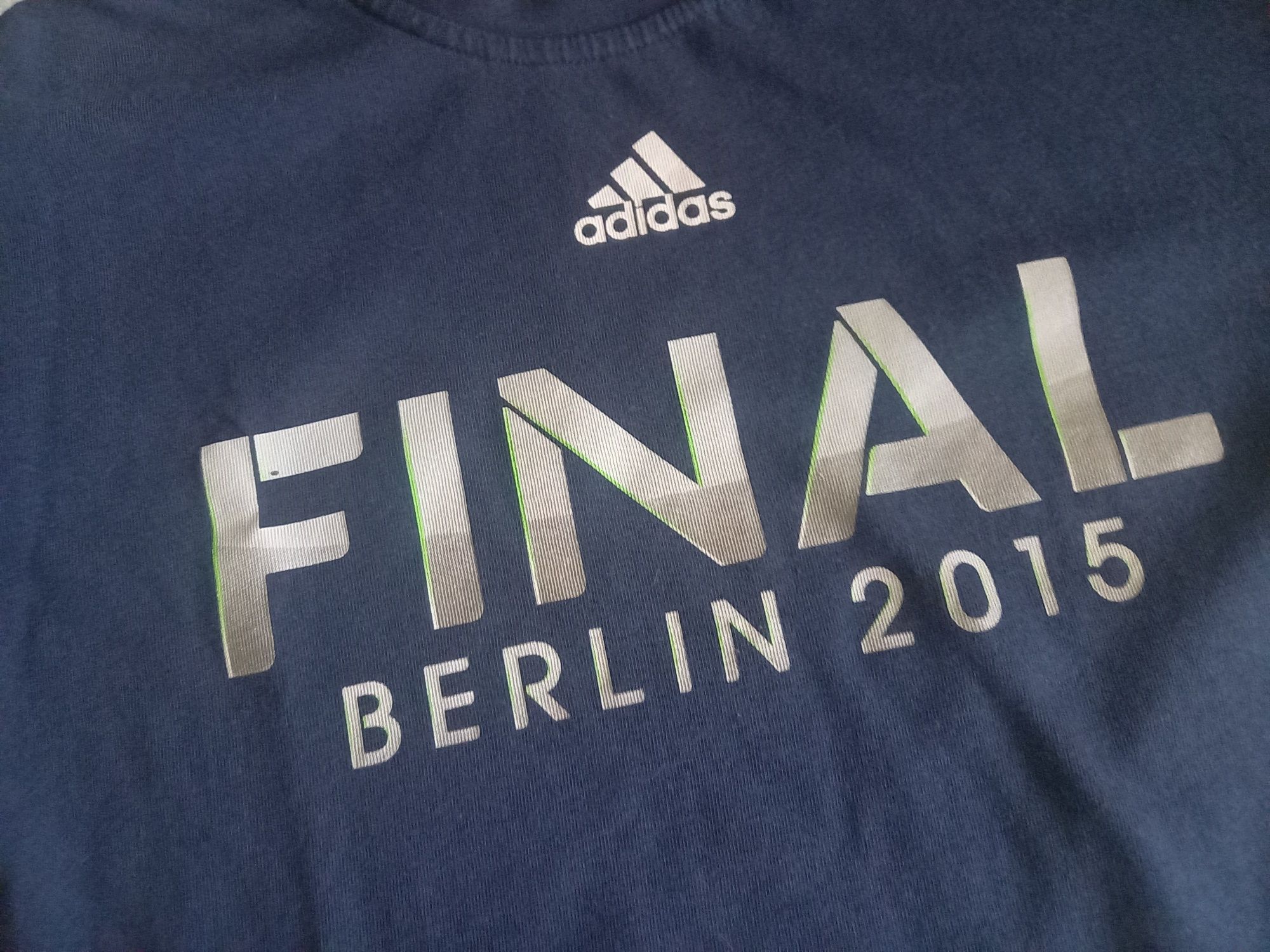 ADIDAS T-SHIRT Oryginalna Koszulka Męska Rozmiar S Finał 2015 Niemcy