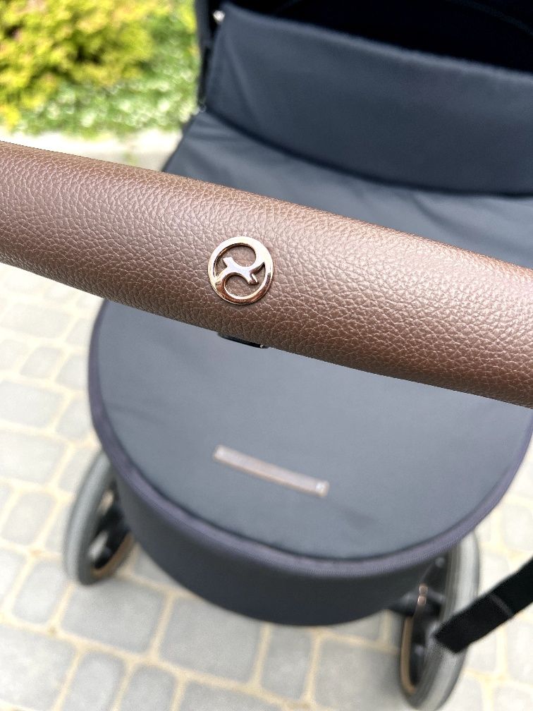 Cybex priam rose gold + автолюлька