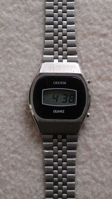 Zegarek Cresta Quartz Digital 'vintage'