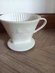 Dripper do kawy zaparzacz porcelanowy Melitta 102 na filtry