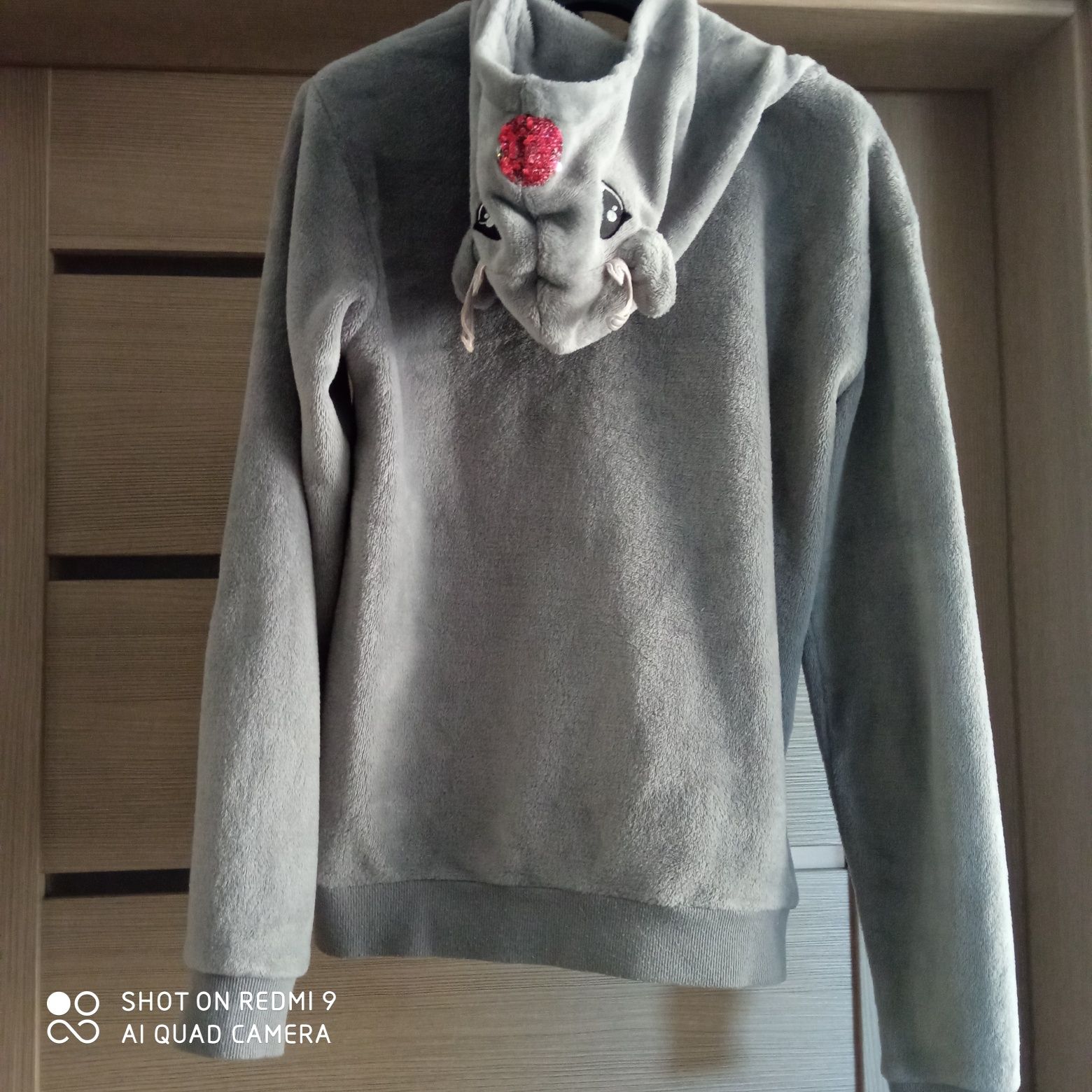 Bluza zimowa, ciepła Rudolf, H&M, rozmiar 158 cm