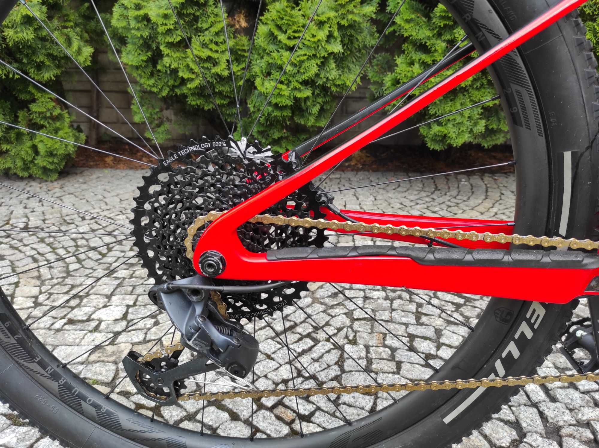 Trek supercaliber 9.8 XT gx carbon full rozmiar L po serwisie