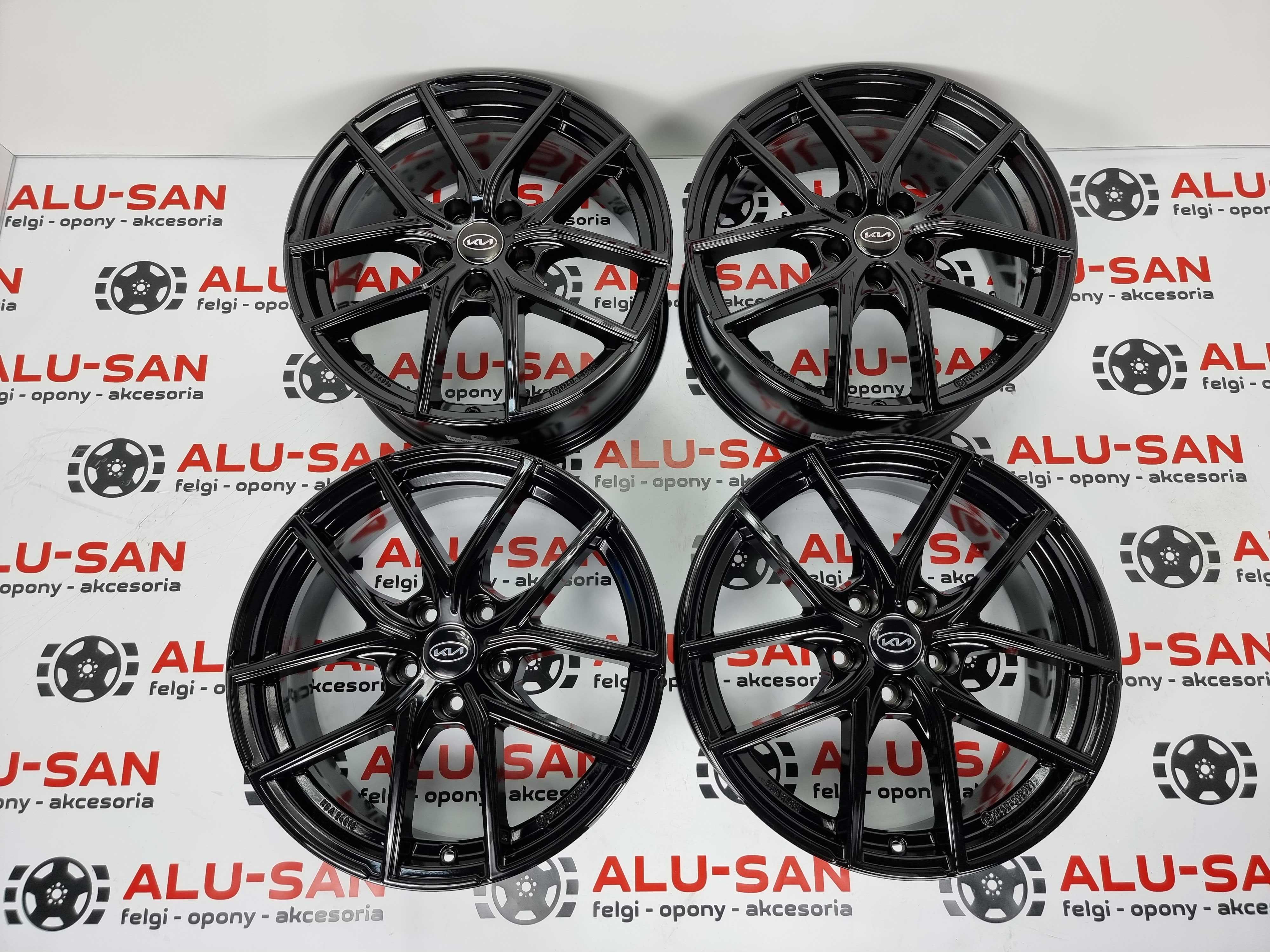 NOWE alufelgi KIA 18" 5x114,3 Carnival Cee'd Sportage - Czarne