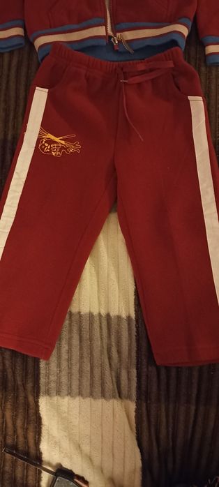 Теплый спортивный костюм на флисе 92 размер