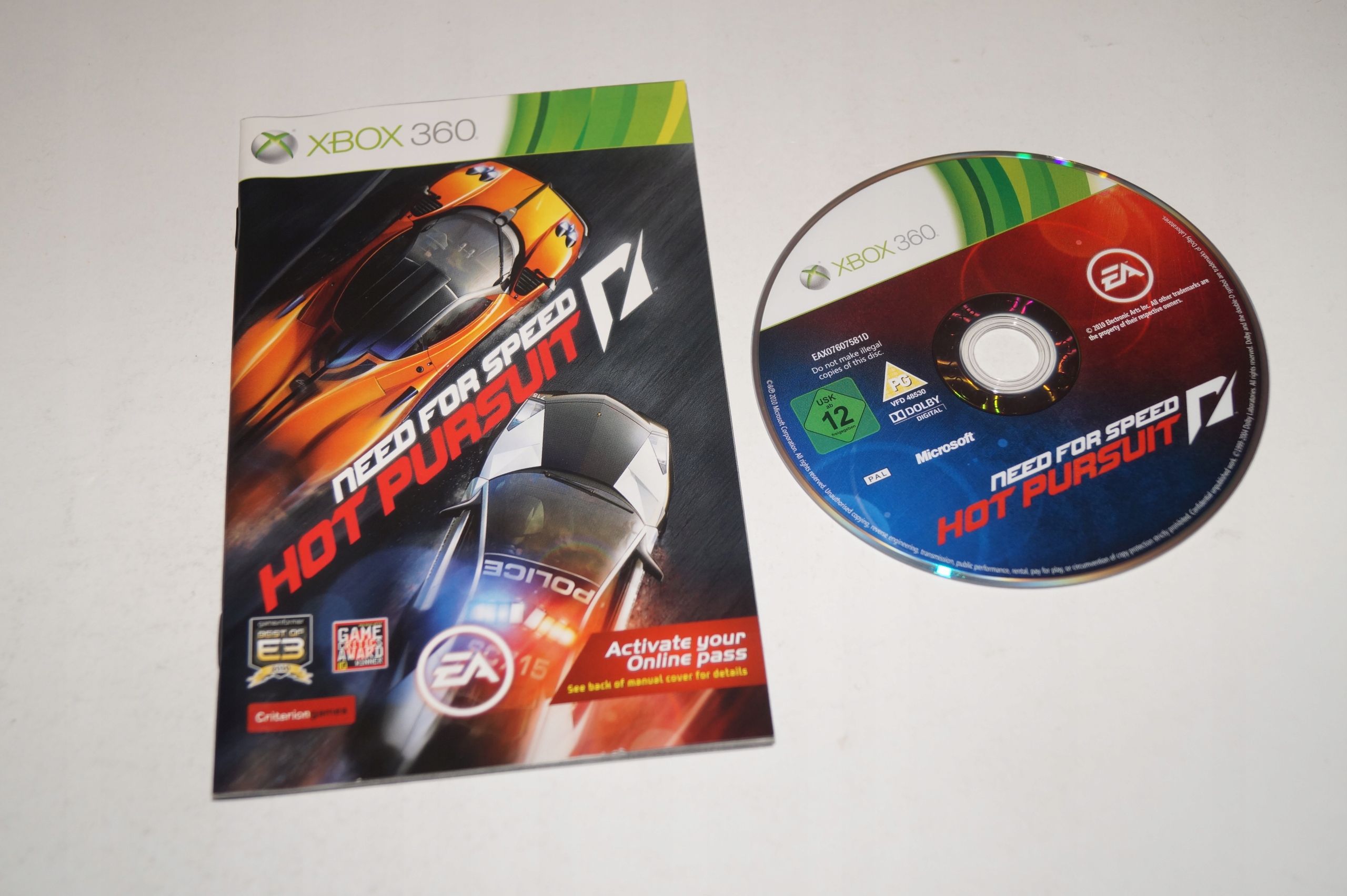 Need For Speed: Hot Pursuit Microsoft Xbox 360