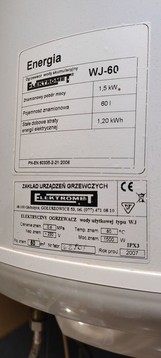 Elektryczny Podgrzewacz wody.