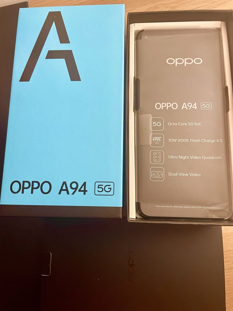 NOVO - OPPO A94 5G (6.43'' - 8 GB - 128 GB - Preto