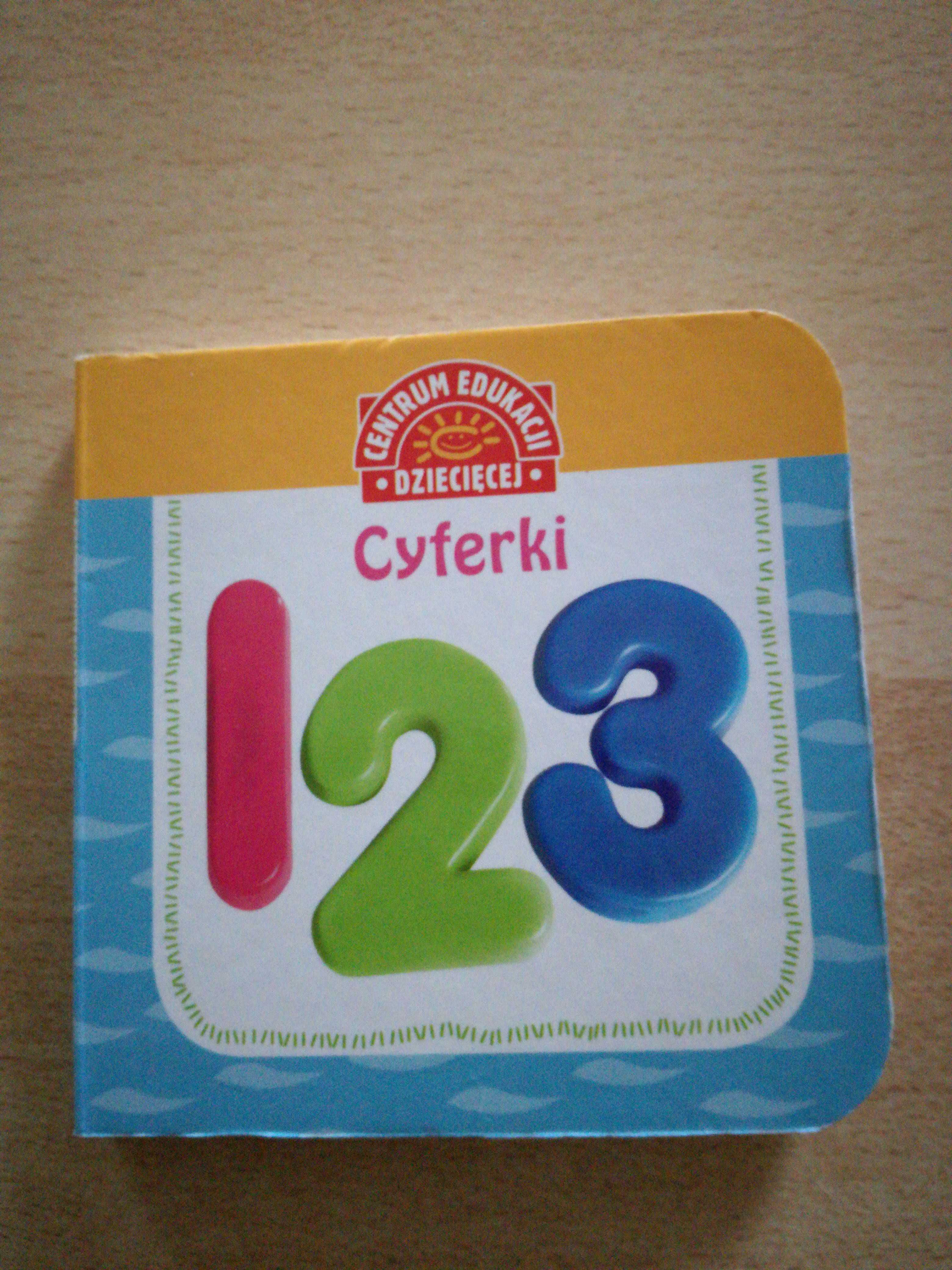 Cyferki 1,2,3 w twardej oprawie.
