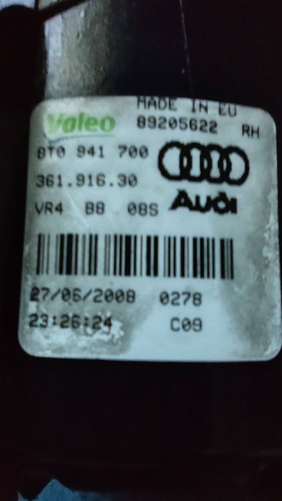 Sprzedam halogeny audi A5 T8