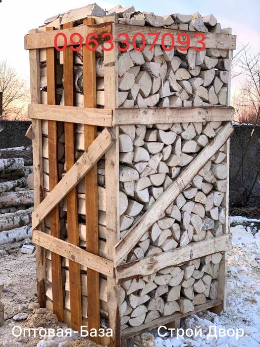 Дрова колотые, Лес 3.5тыс. (1 складометр.)