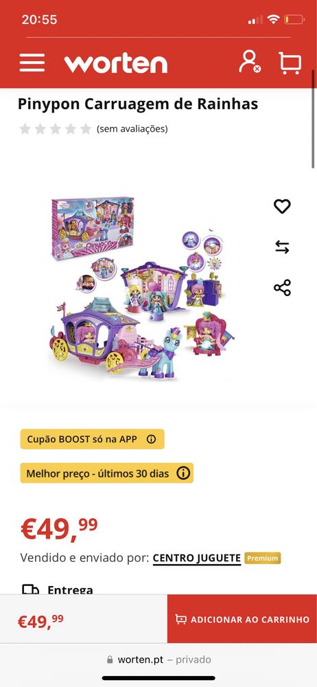Pynipon Carruagem de Rainhas