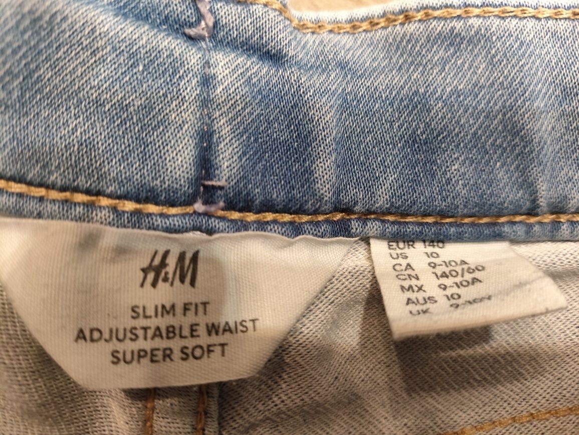 Jeansy chłopięce H&M rozm 140