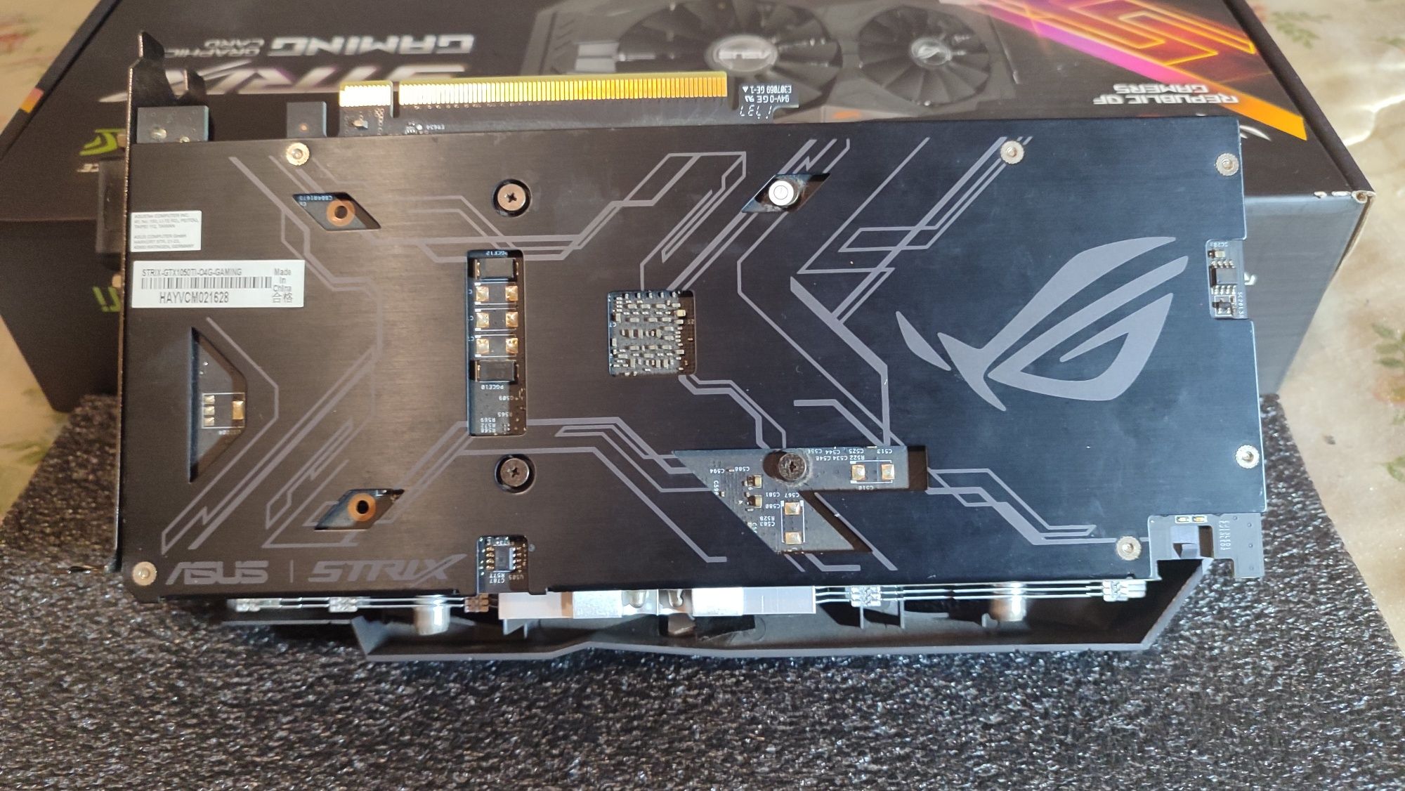 Placa Gráfica ASUS GeForce GTX 1050 TI (OC edition) [4GB]