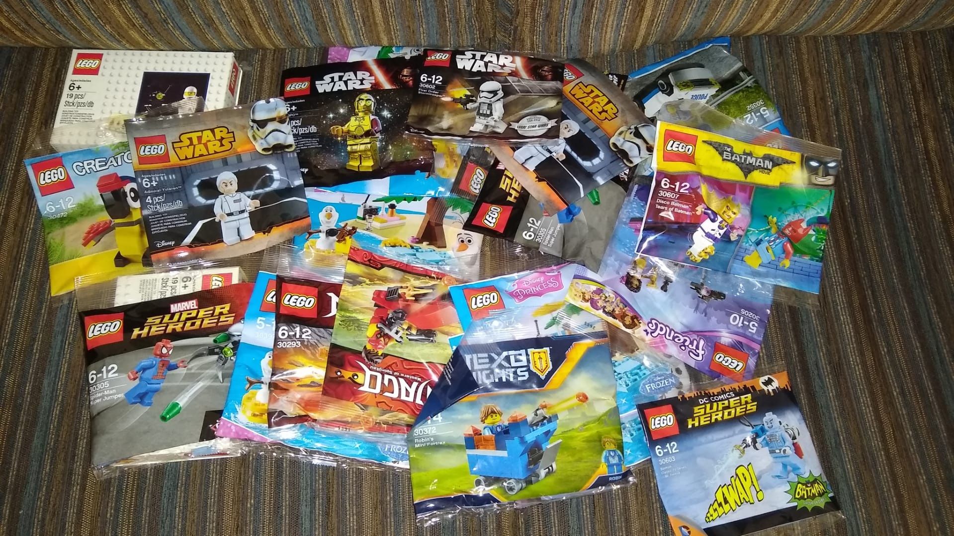 Lego Polybags (NOVOS e SELADOS) Vários Preços ver lista na descrição