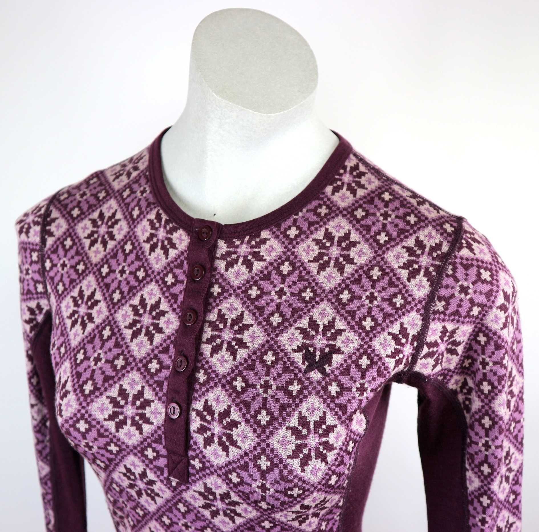Kari Traa Rose koszulka outdoorowa termiczna 100% merino wool S