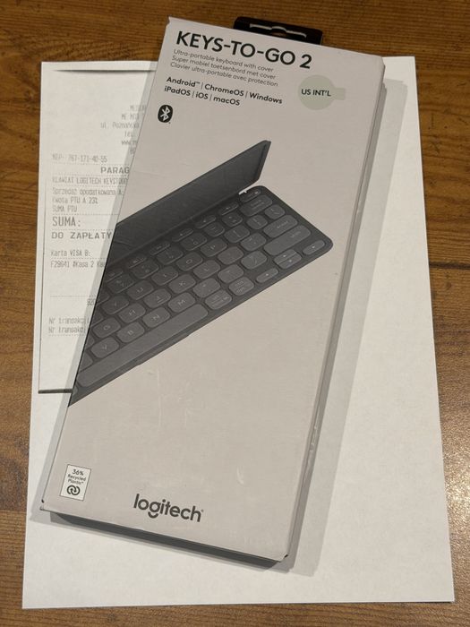 Klawiatura Logitech Keys To Go 2 nowa US