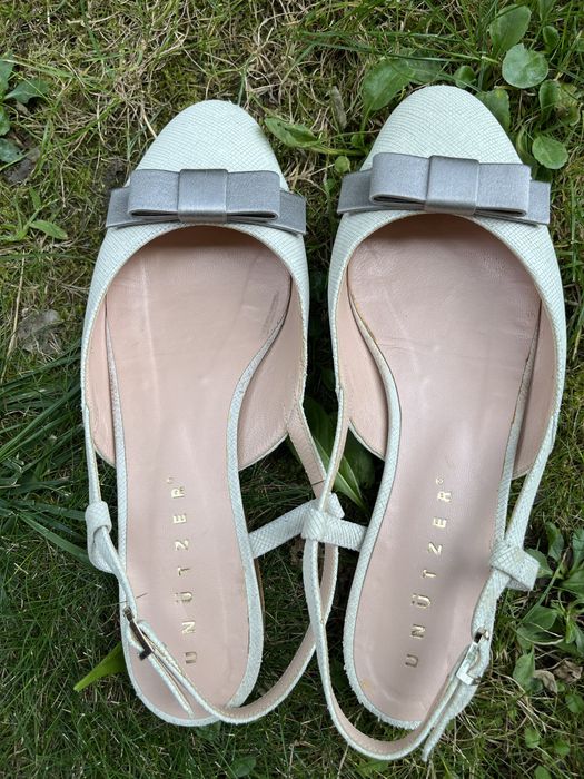 Baleriny sandały beżowe Unutzer 37 Kazar Ryłko Ochnik