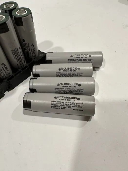 Акумулятори 18650 Panasonic 18650BD 3100 мАг, тестовані, супер стан