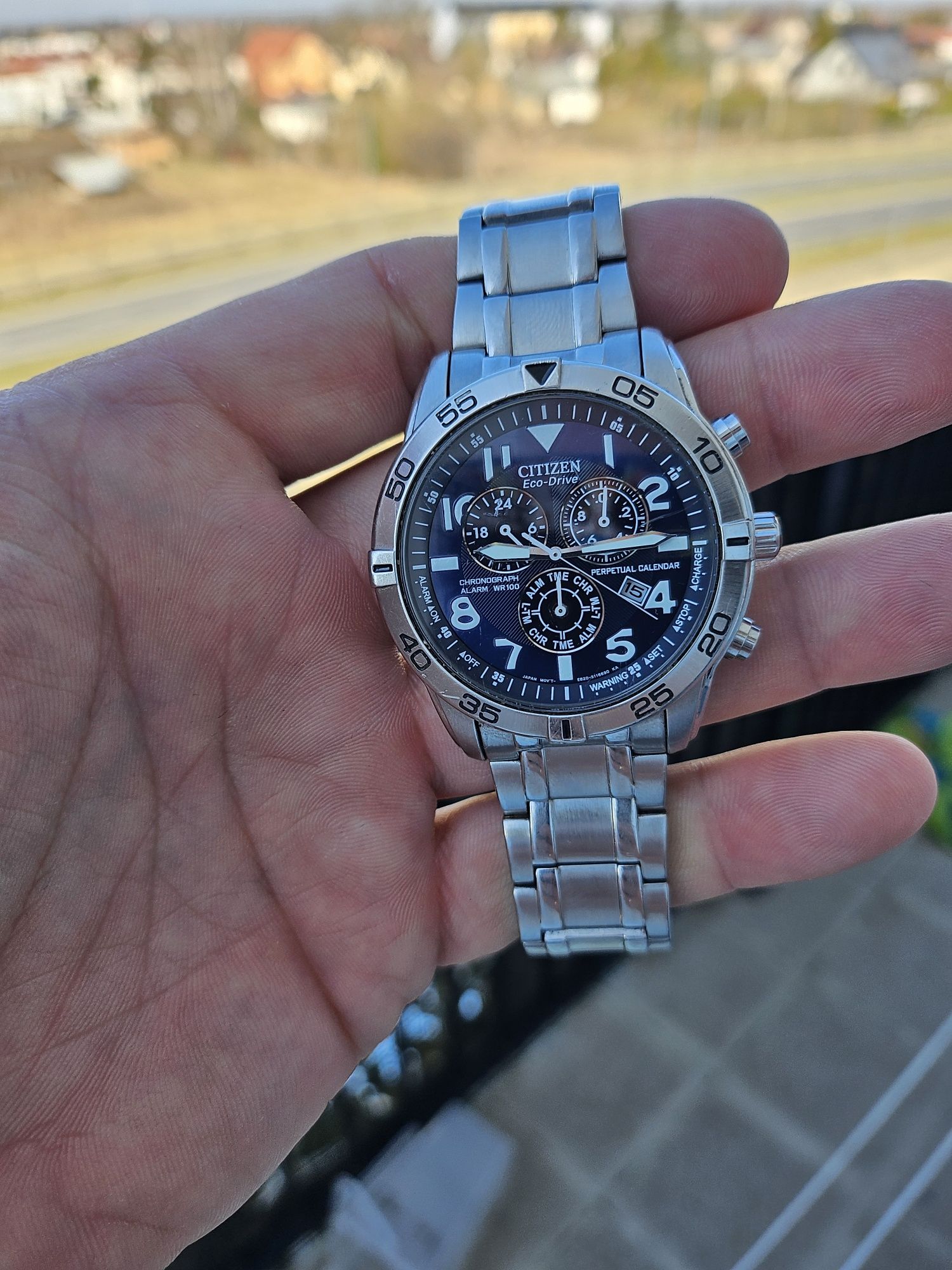 Zegarek Citizen promaster e820 eco drive perpetual calendar superkwarc