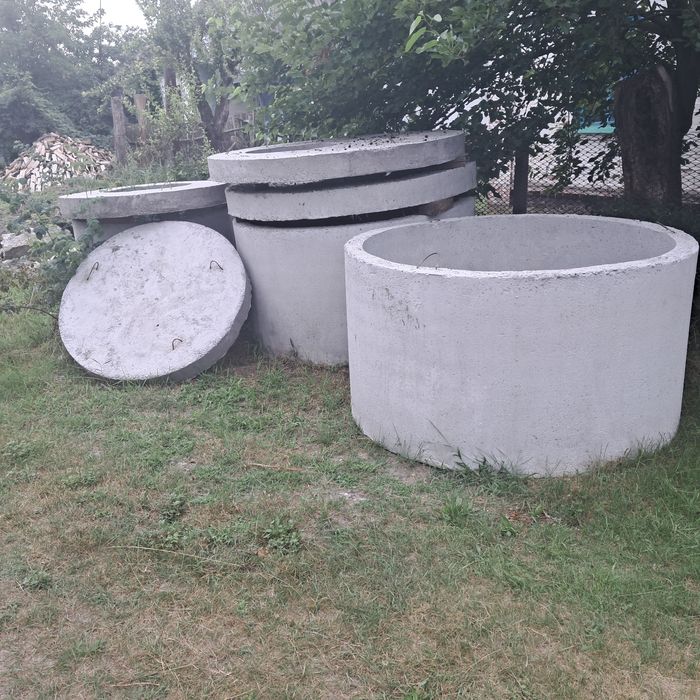 Продам кільце бетонне 1м, 1.5м. Є нові і Б/у! Гнучка цінова політика.