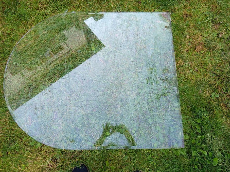 Szyba pod kominek żaroodporna 120cmx100cm