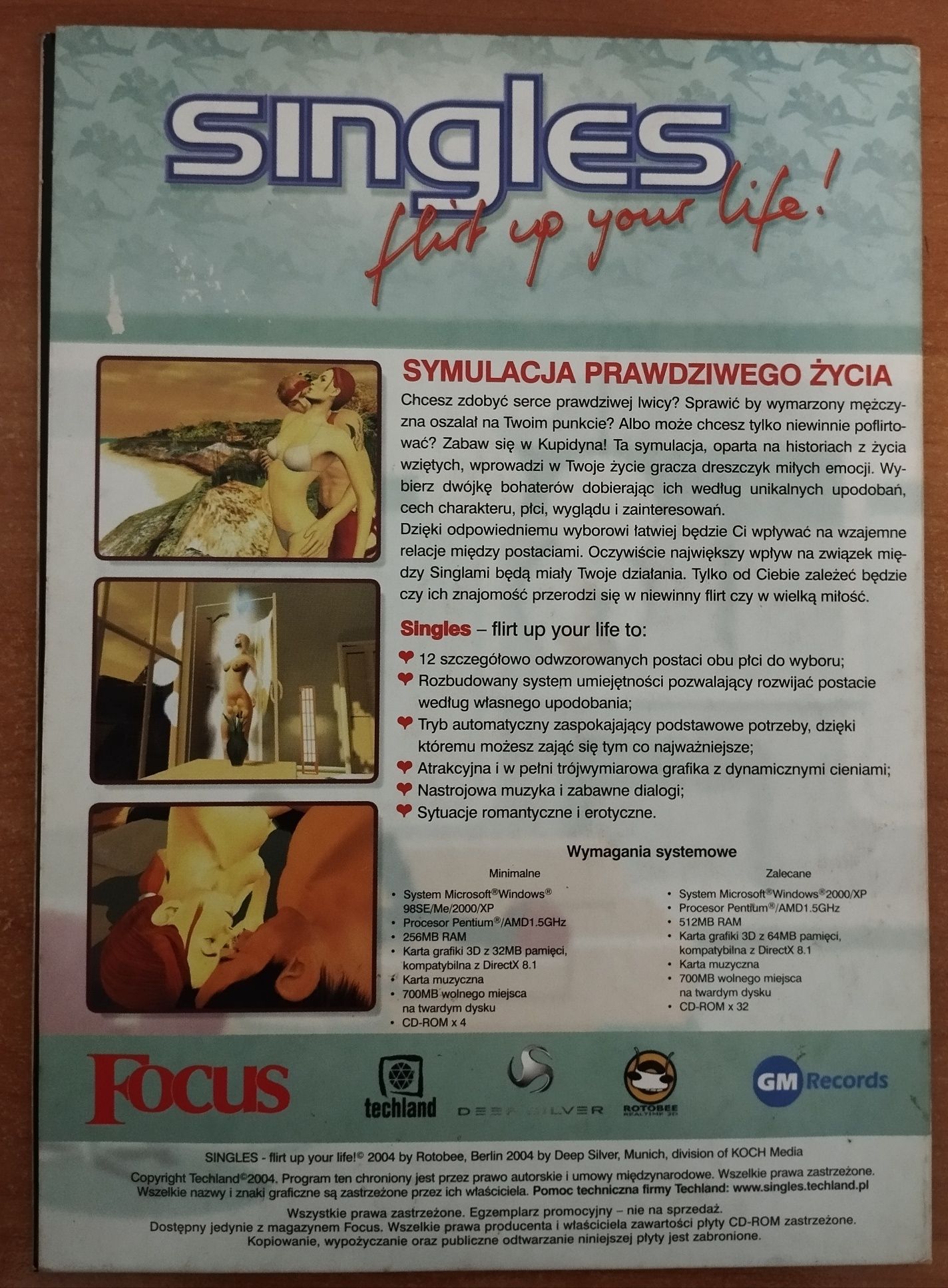 Gra PC Singles Flirt up your life !