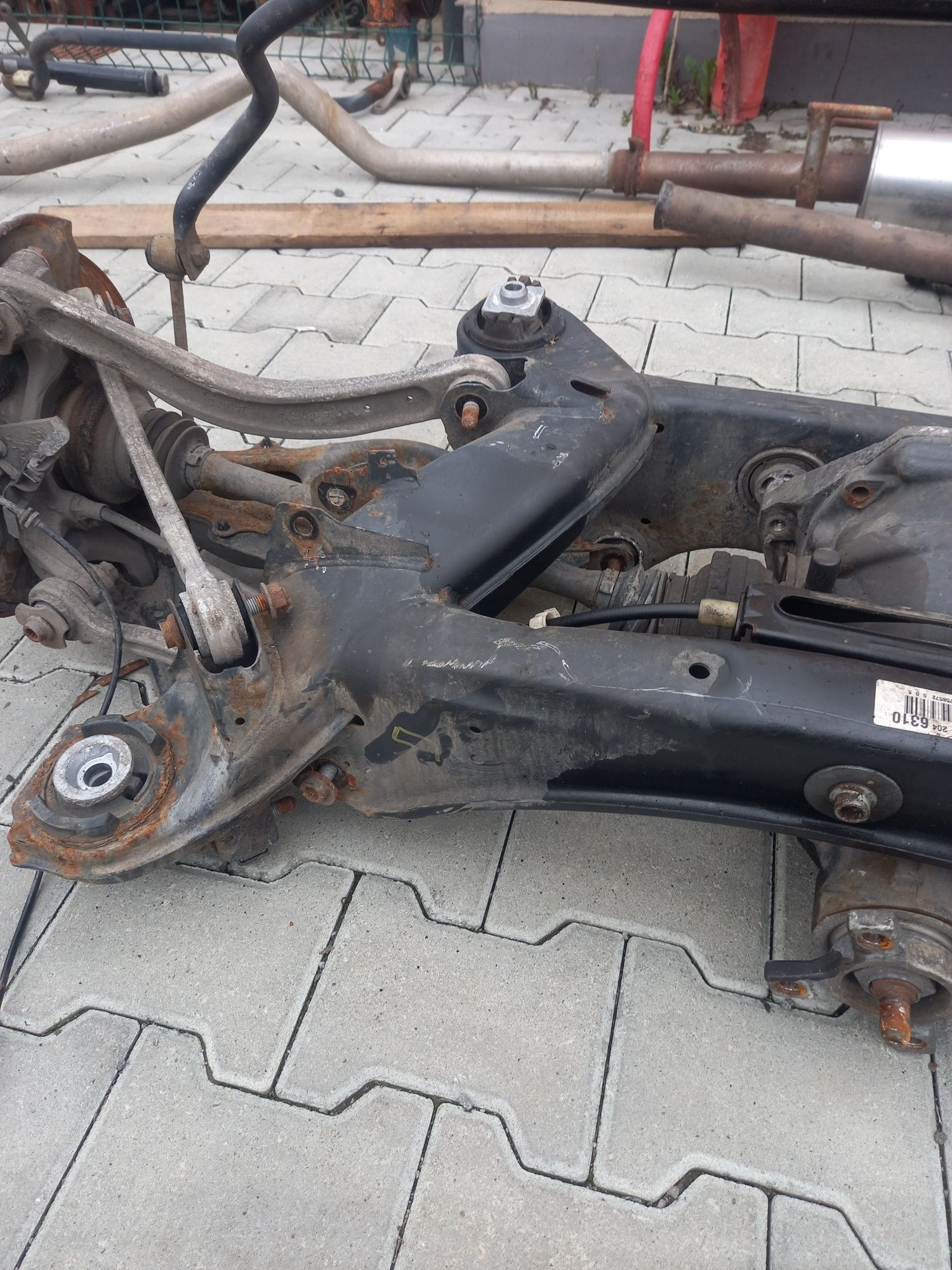 Задня балка розборка мерседес Mercedes C-class w204 E-class w212