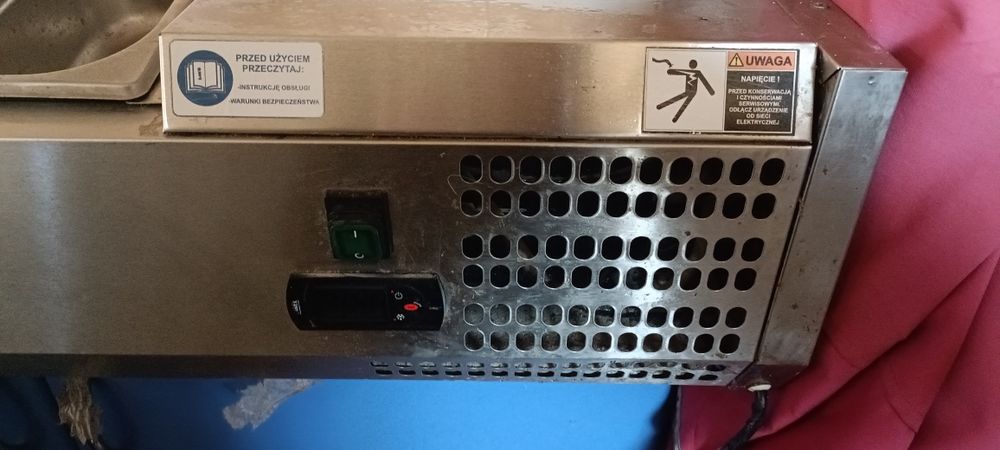 adstawka chłodnicza 5xGN1/4, 1200x335x435 mm | TECHNICA, Cold Line