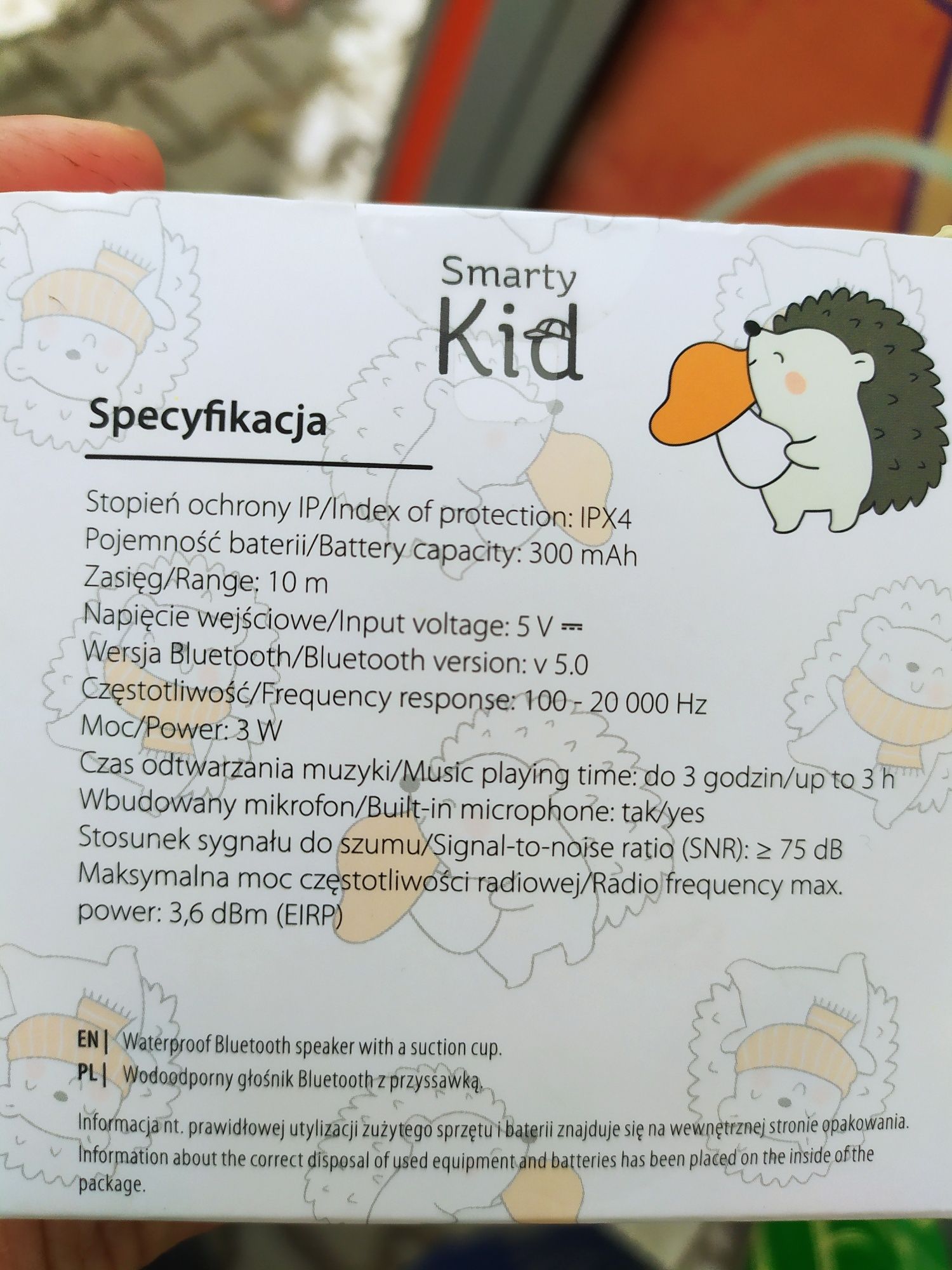 wodoodporny Głośnik bezprzewodowy