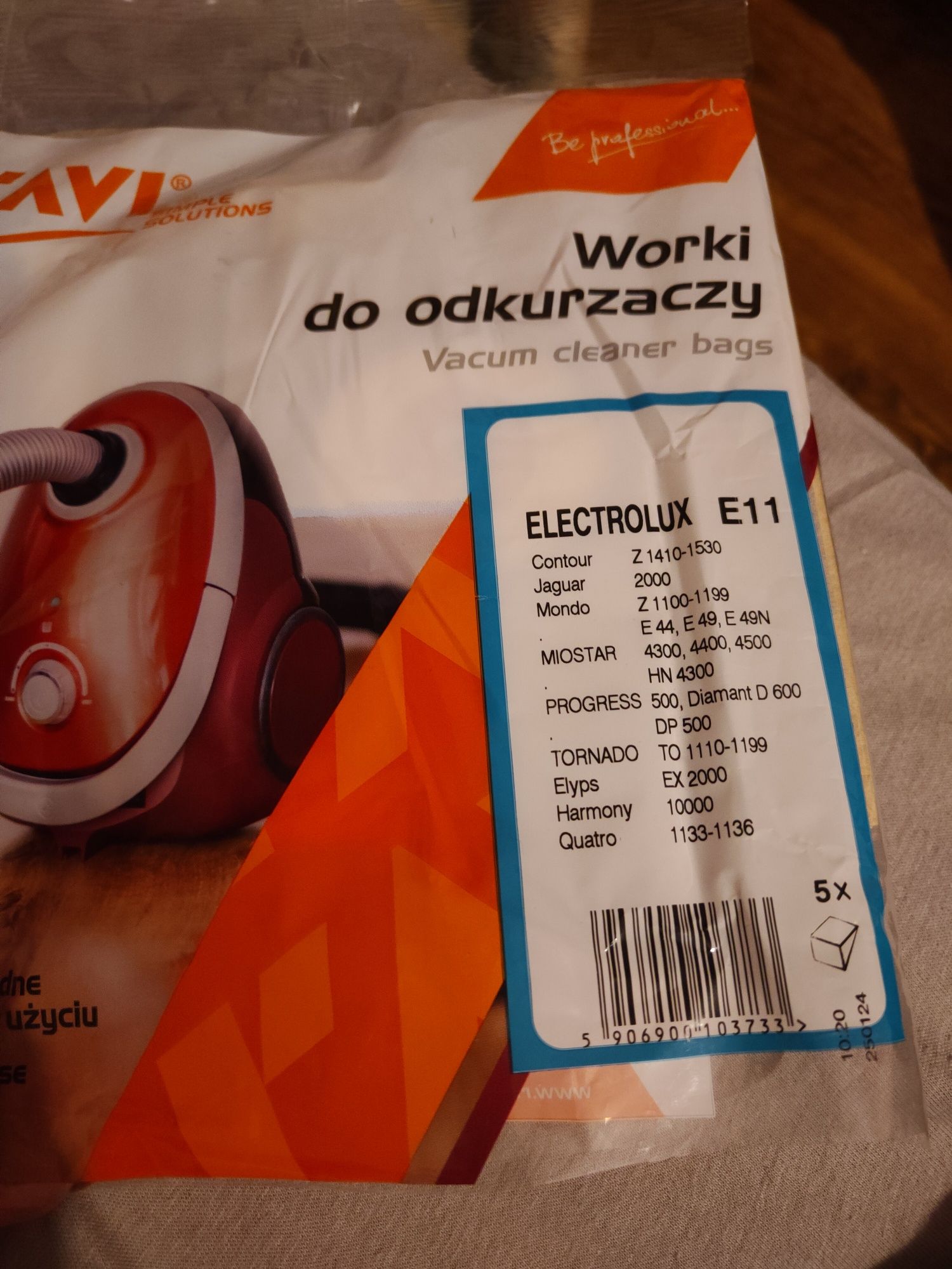 Worki do odkurzacza Electrolux E11