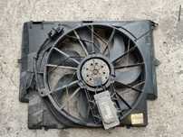 wentylator chłodnicy 0130303941 + moduł wentylatora 1137328144 do BMW 1 E81 E82 E87 3 E90 E91 E92 2.0D