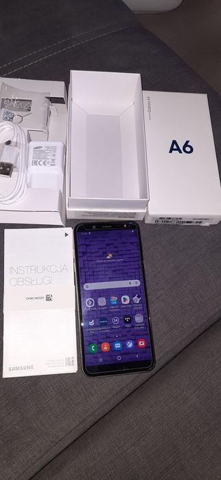 Samsung Galaxy A6 złoty kolor