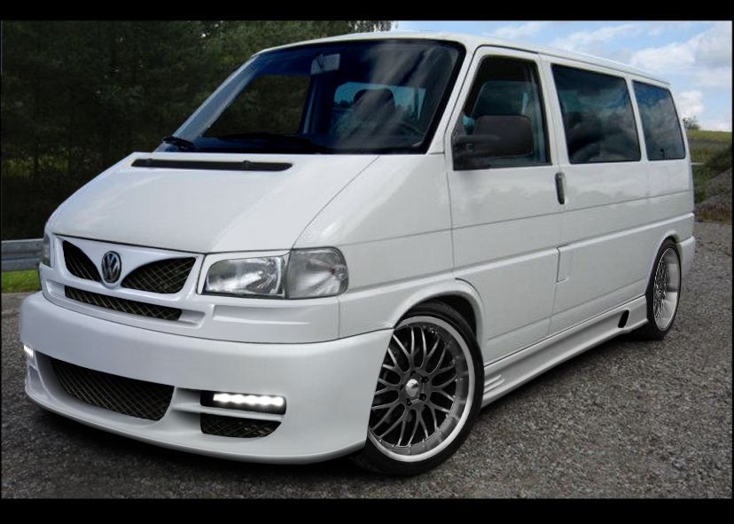 Zderzak przedni, zderzak tylny, progi VW T4
