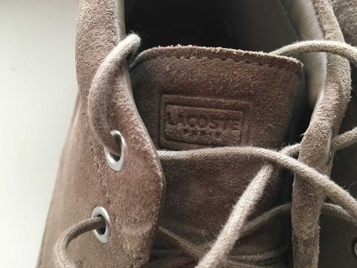 мокасины lacoste Paris